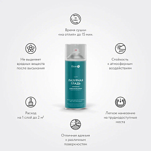 Фото Эмаль для предметов декора и мебели Elcon — Лазурная гладь