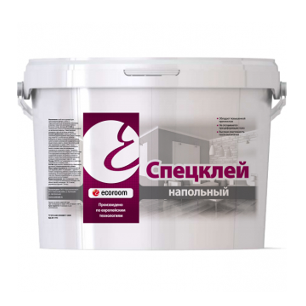 Спецклей напольный ecoroom акриловый