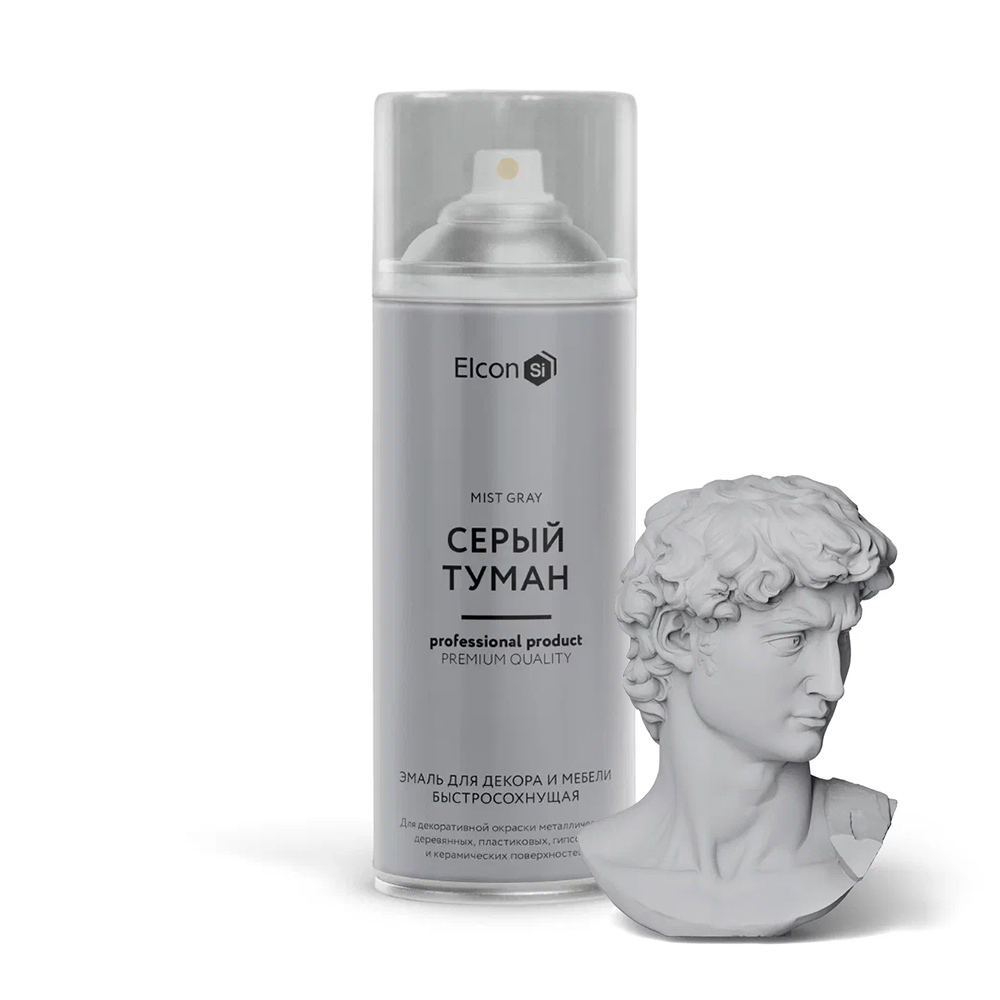 Эмаль для предметов декора и мебели Elcon — Серый туман