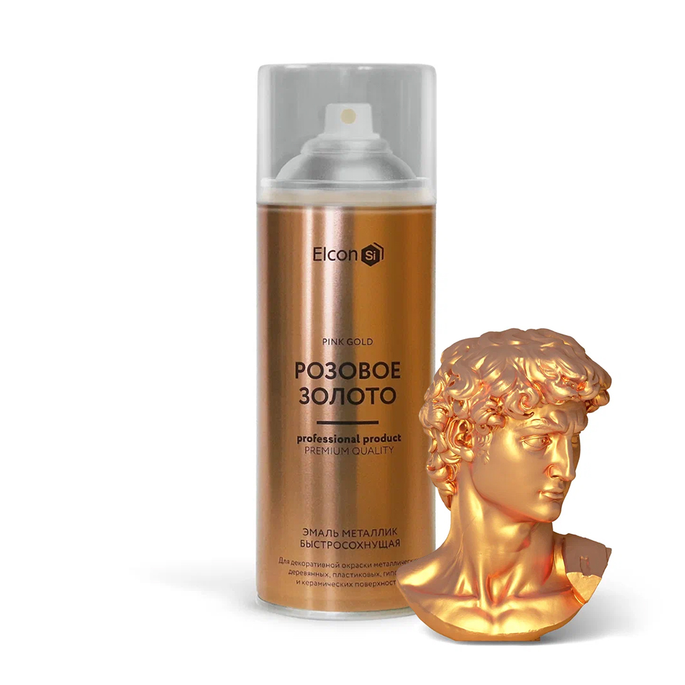 Эмаль для предметов декора и мебели Elcon — Розовое золото