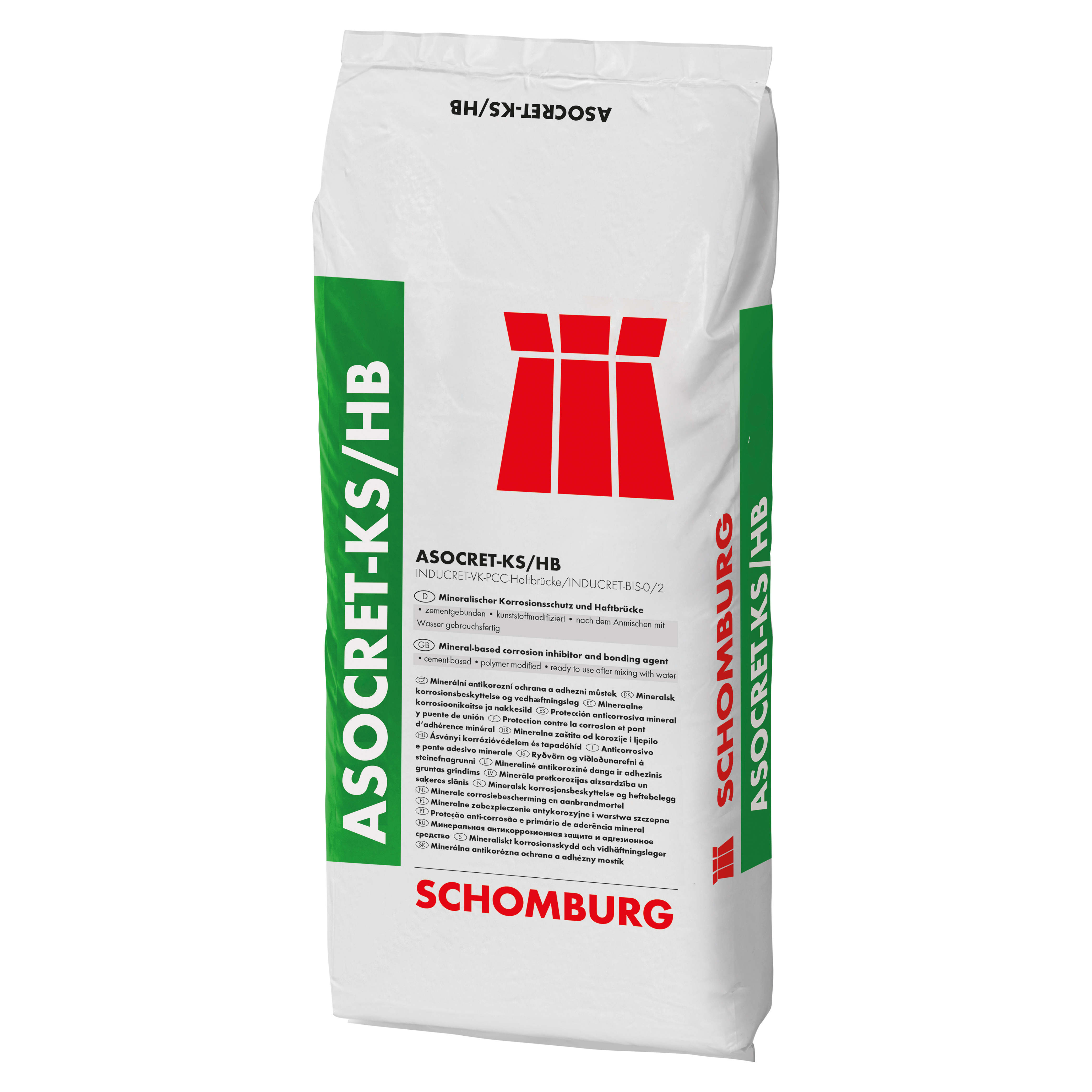 Минеральный антикоррозионный раствор и адгезионное средство ASOCRET-KS/HB (BIS-0/2) 