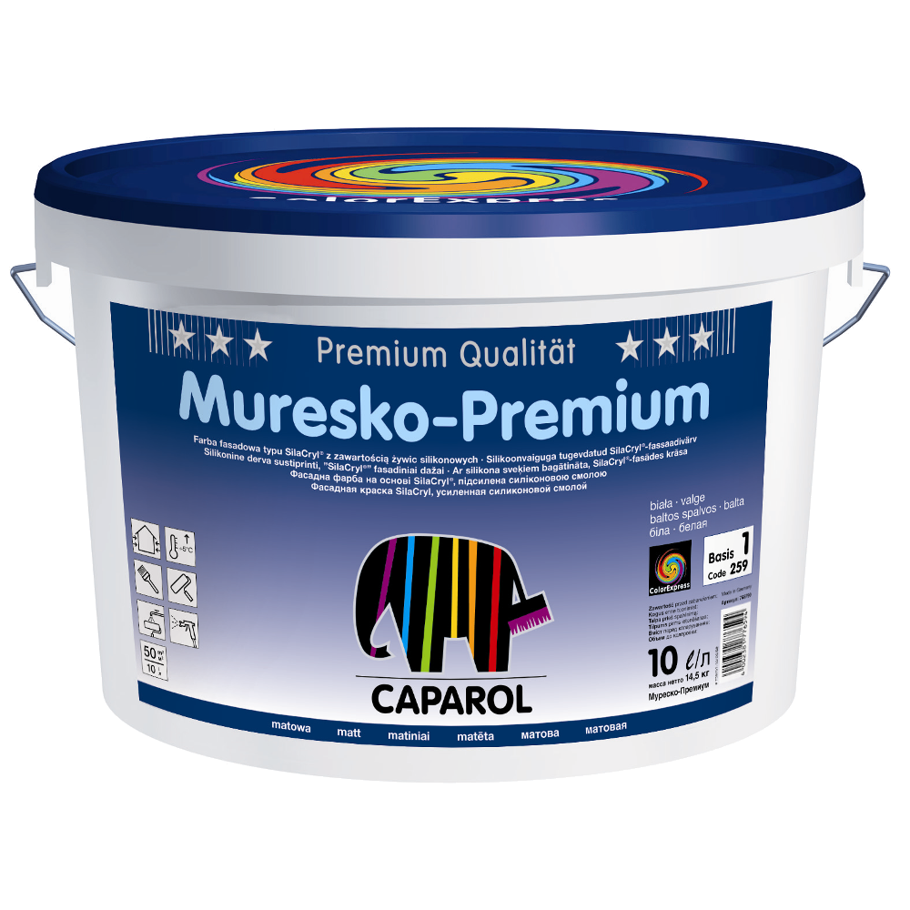 Краска Muresko-Premium B1 Caparol