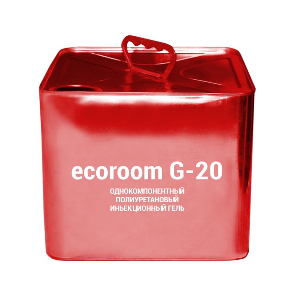 Гидроизоляция инъекционная полиуретановый гель ecoroom G-20