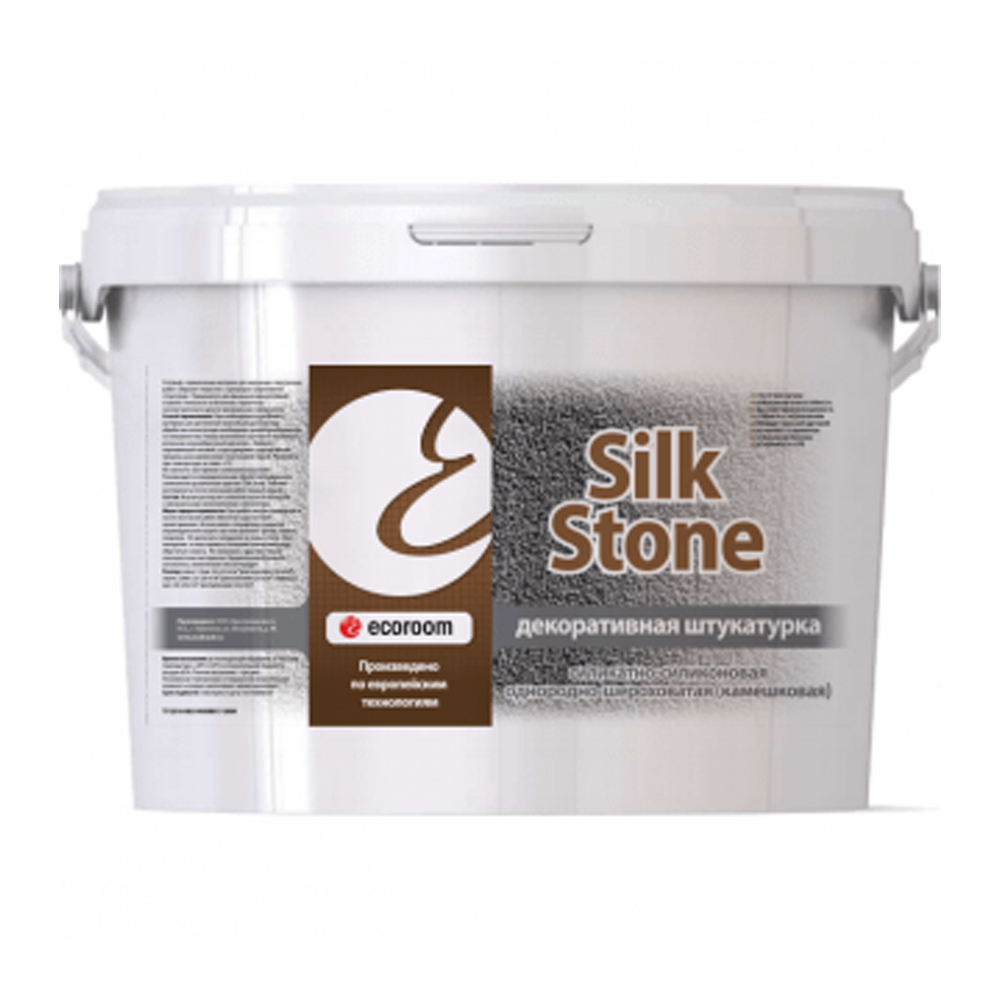 Штукатурка декоративная фактурная ecoroom silkstone S-3