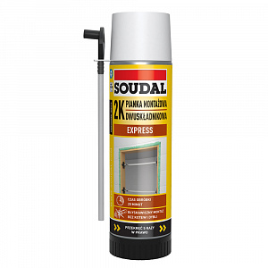 Фото Монтажная пена 2-компонентная Soudal ОКНА ДВЕРИ, 400 мл