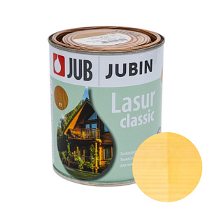 Фото JUB LASUR CLASSIC (13 – Сосна) — Тонкослойная лазурная пропитка для древесины
