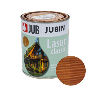 Фото JUB LASUR CLASSIC (23 – Махагон) — Тонкослойная лазурная пропитка для древесины