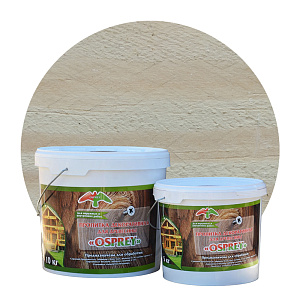 Фото OSPREY — Декоративная пропитка, лессирующий антисептик — молочный