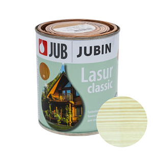 Фото JUB LASUR CLASSIC (12 – Бесцветный) — Тонкослойная лазурная пропитка для древесины