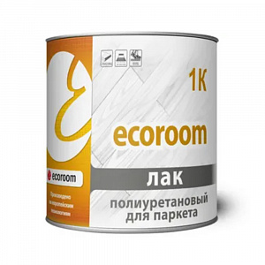 Фото Лак полиуретановый 1К ecoroom для паркета