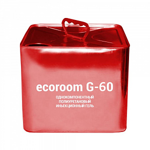 Фото Гидроизоляция инъекционная полиуретановый гель ecoroom G-60