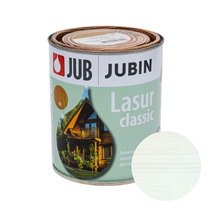 Фото JUB LASUR CLASSIC (11 – Белый) — Тонкослойная лазурная пропитка для древесины