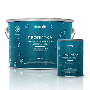 Фото Водоотталкивающая пропитка Elcon Aqwell для камня с "мокрым эффектом"