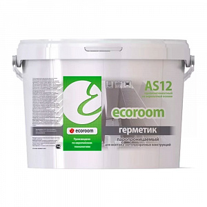 Фото Герметик акриловый паропроницаемый ecoroom AS-12 для окон