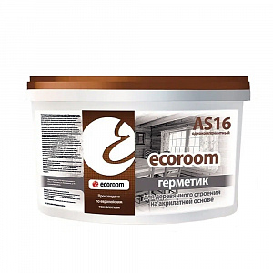 Фото Герметик акриловый ecoroom AS 16 для деревянного строения