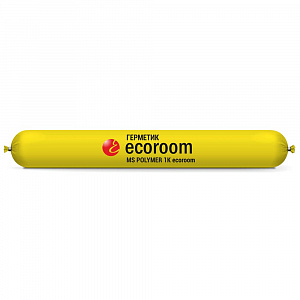 Фото Герметик MS Polymer 1K ecoroom для деревянного строения