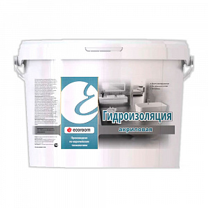 Фото Гидроизоляция акриловая ecoroom