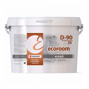 Фото Клей полиуретановый 2К ecoroom 90 для паркета