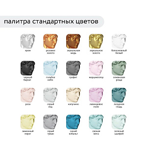 Фото Эмаль для предметов декора и мебели Elcon — Розовое золото