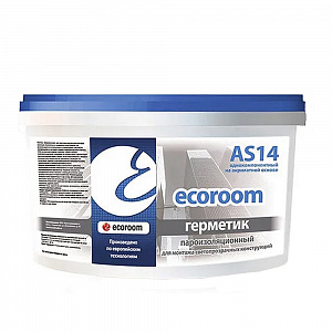 Фото Герметик акриловый оконный для внутренних работ ecoroom AS-14